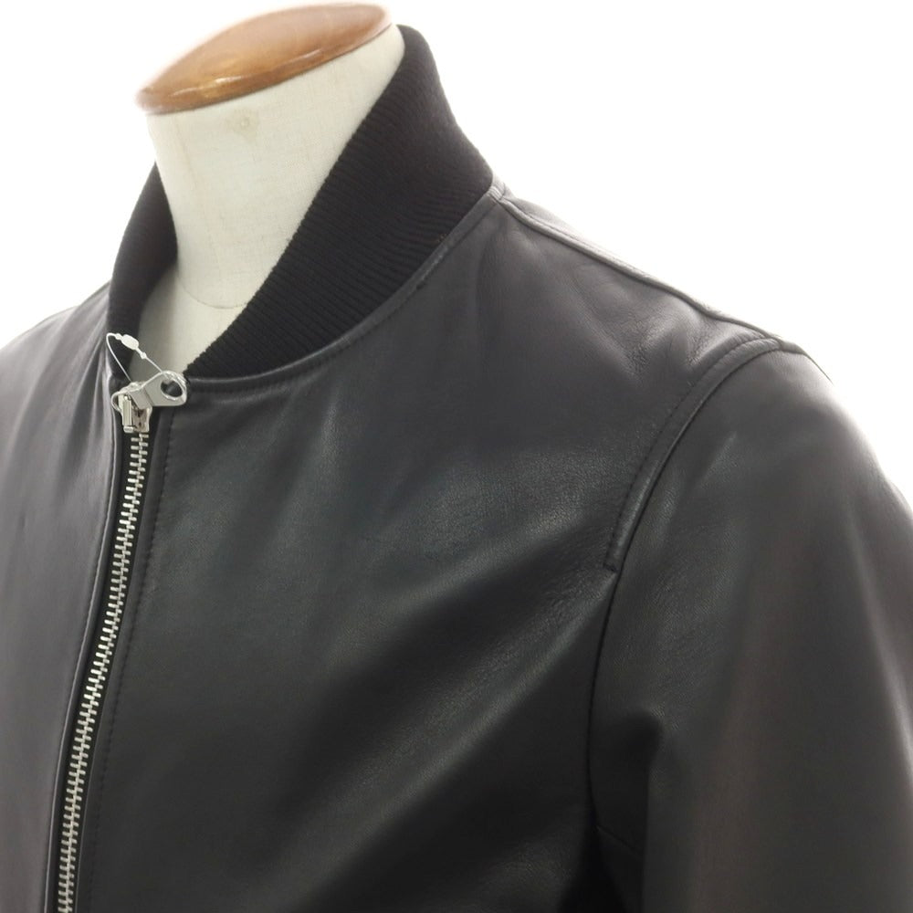 【中古】チンクアンタ Cinquanta ラム レザーブルゾン ブラック【 46 】【 状態ランクA 】【 メンズ 】