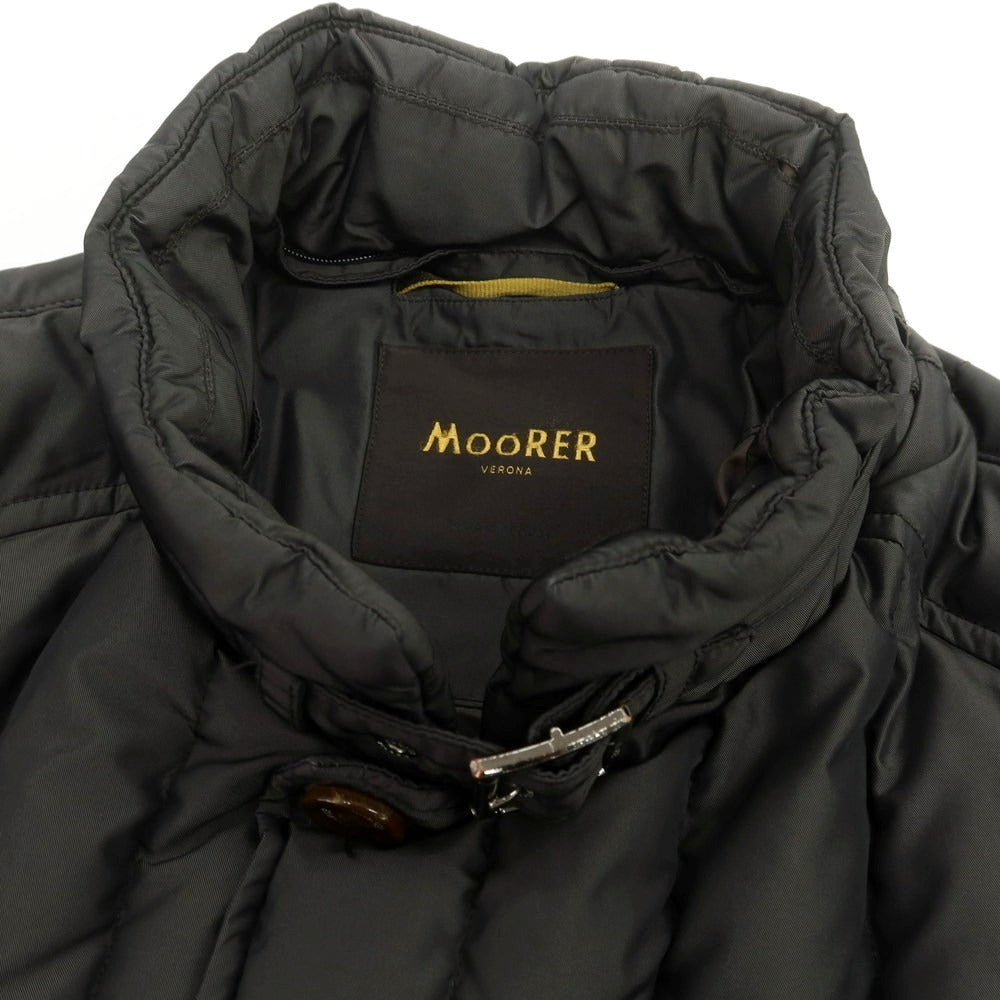 【中古】ムーレー MOORER MORRIS-KM ポリエステル ダウンコート ダークウォームグレー【 54 】【 状態ランクB 】【 メンズ 】