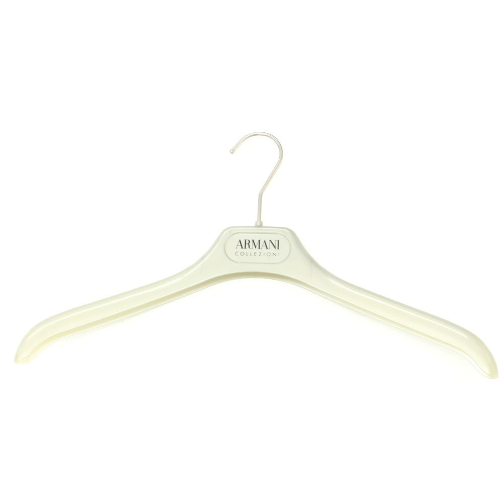 【中古】【未使用】アルマーニ コレッツォーニ ARMANI COLLEZIONI ストレッチ コットンナイロン チェック カジュアルシャツ ブルーxホワイト【 M 】【 状態ランクS 】【 メンズ 】