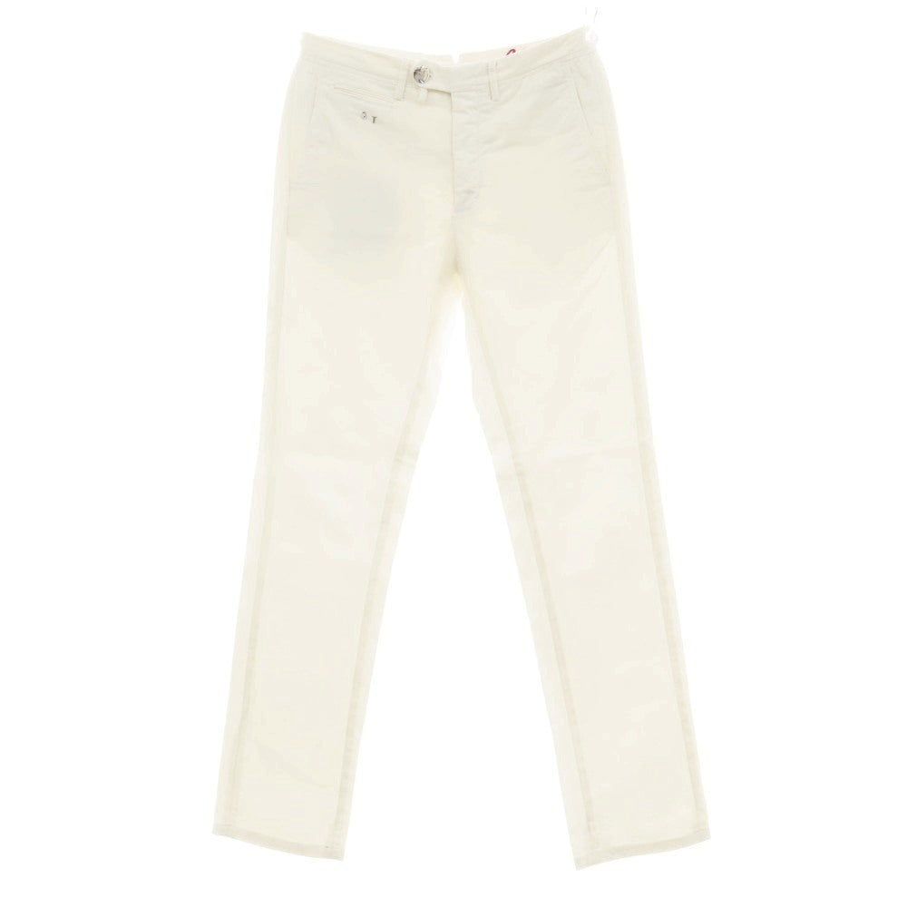 【中古】トラマロッサ Tramarossa ストレッチ コットン カジュアルスラックスパンツ ホワイト【 28 】【 状態ランクB 】【 メンズ 】