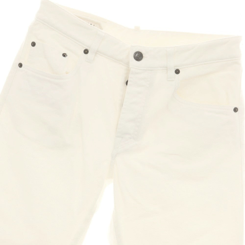 【中古】イカイ YCHAI コットン デニムパンツ ホワイト【 30 】【 状態ランクB 】【 メンズ 】