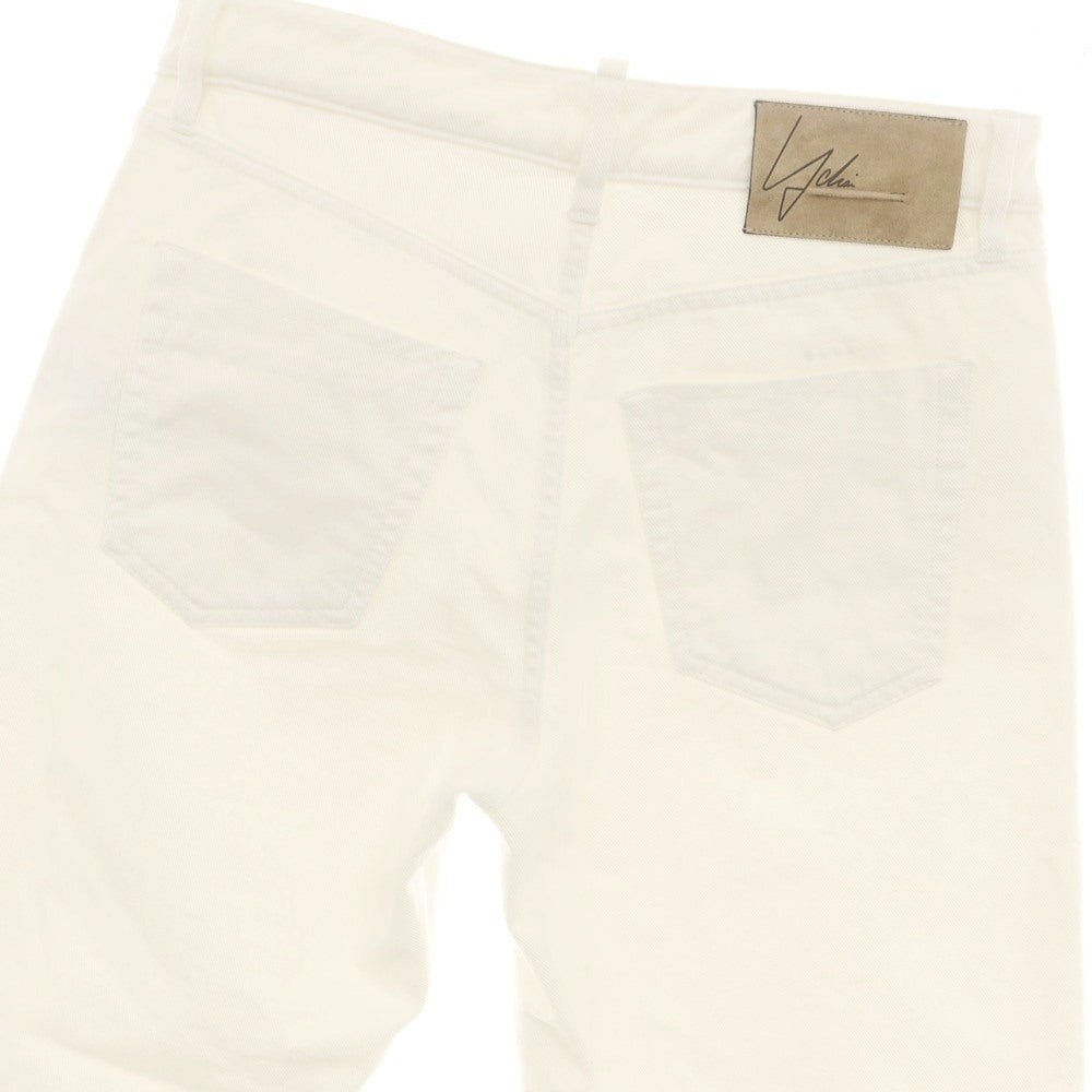 【中古】イカイ YCHAI コットン デニムパンツ ホワイト【 30 】【 状態ランクB 】【 メンズ 】