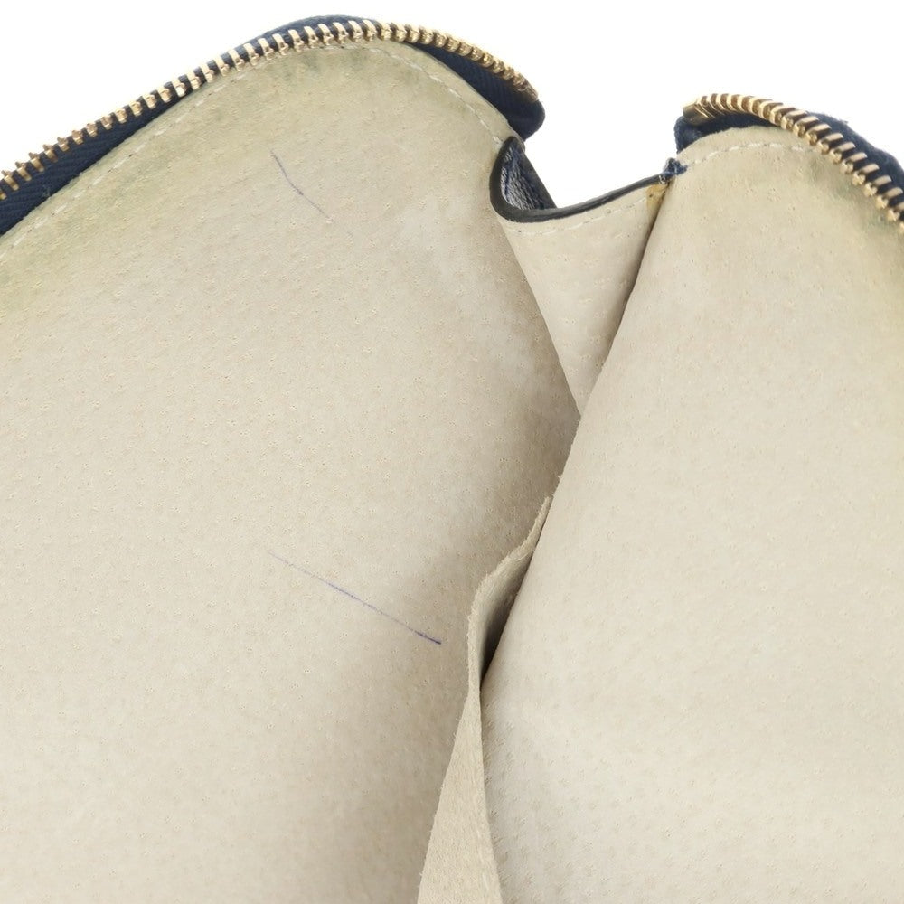 【中古】シセイ Cisei レザ- クラッチバッグ ダークネイビー【 状態ランクC 】【 メンズ 】