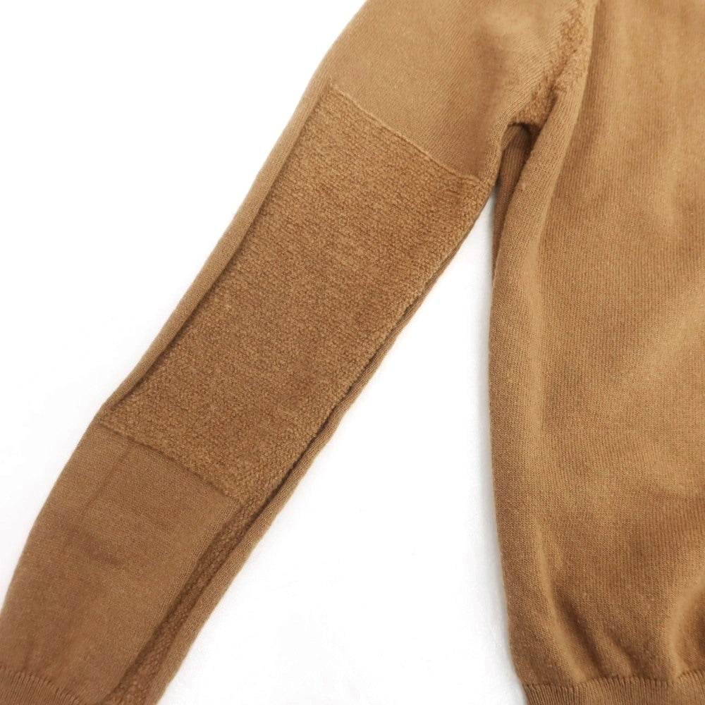 【中古】ロベルトコリーナ ROBERTO COLLINA ウールナイロン 長袖 ポロニット ブラウン【 表記なし(M位) 】【 状態ランクB 】【 メンズ 】