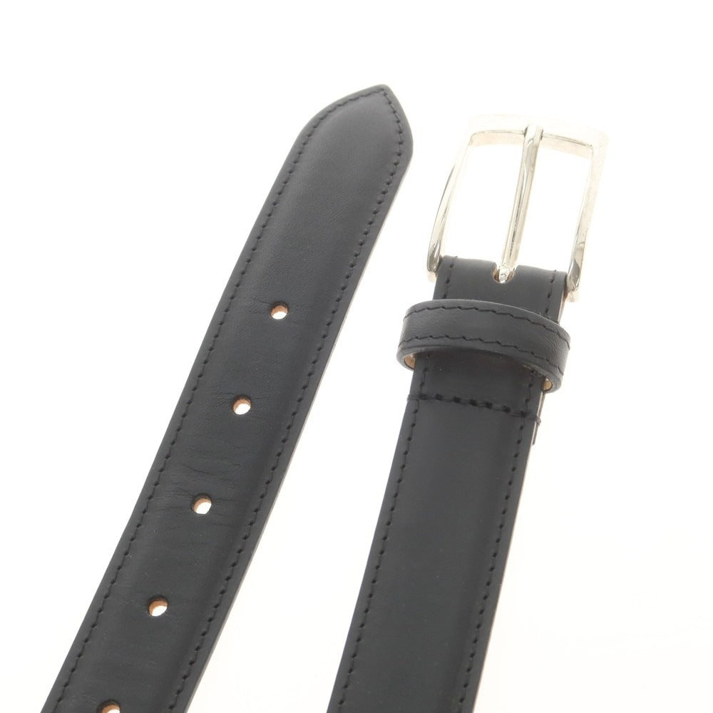 【中古】ホワイトハウスコックス Whitehouse Cox レザー ベルト ブラック【 90 】【 状態ランクA 】【 メンズ 】