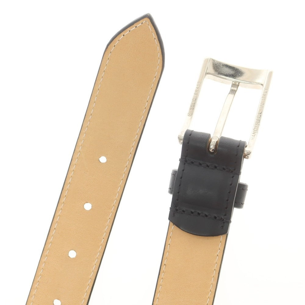 【中古】ホワイトハウスコックス Whitehouse Cox レザー ベルト ブラック【 90 】【 状態ランクA 】【 メンズ 】