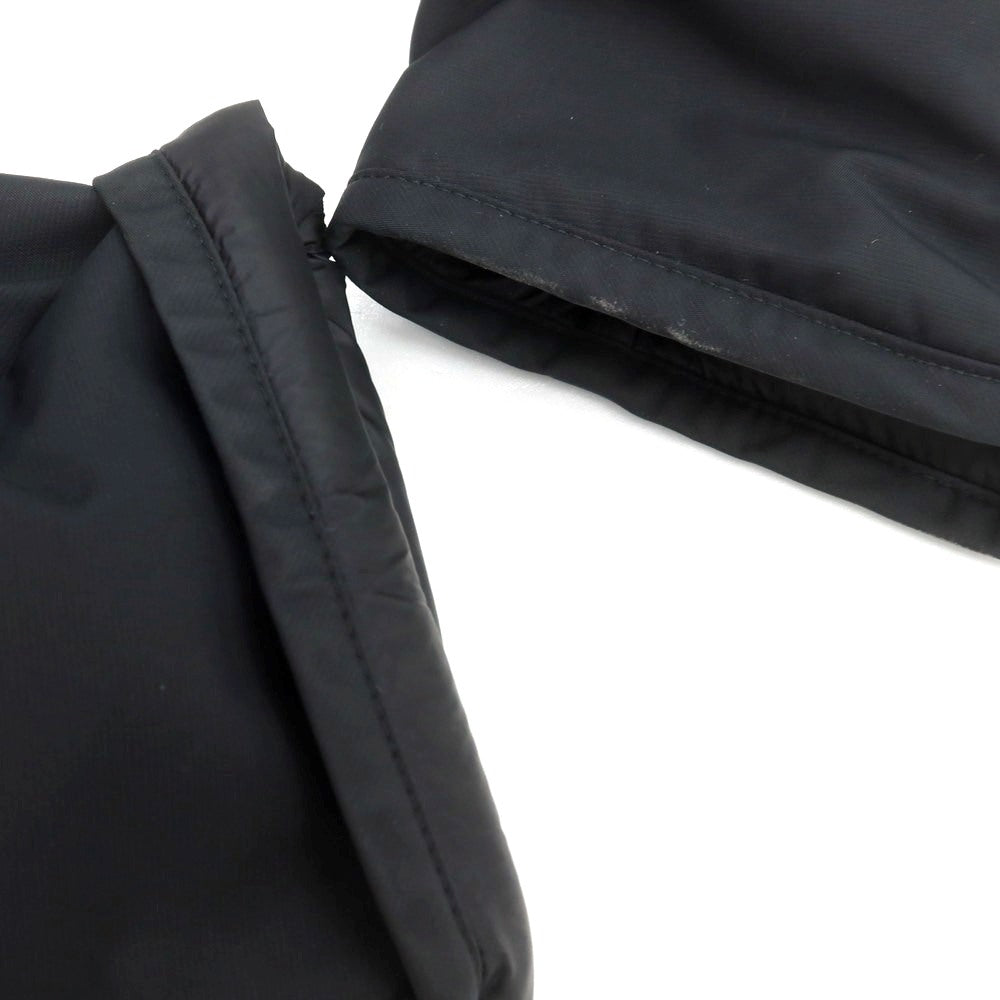 【中古】デュノ DUNO ナイロン×ウール フーデッド ダウンジャケット ブラック【 M 】【 状態ランクB 】【 メンズ 】