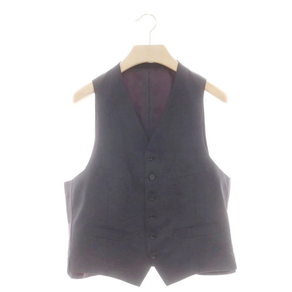 【中古】ポールスチュアート PAUL STUART ウール 2つボタンスーツ ダークグレー【 48L 】【 状態ランクC 】【 メンズ 】