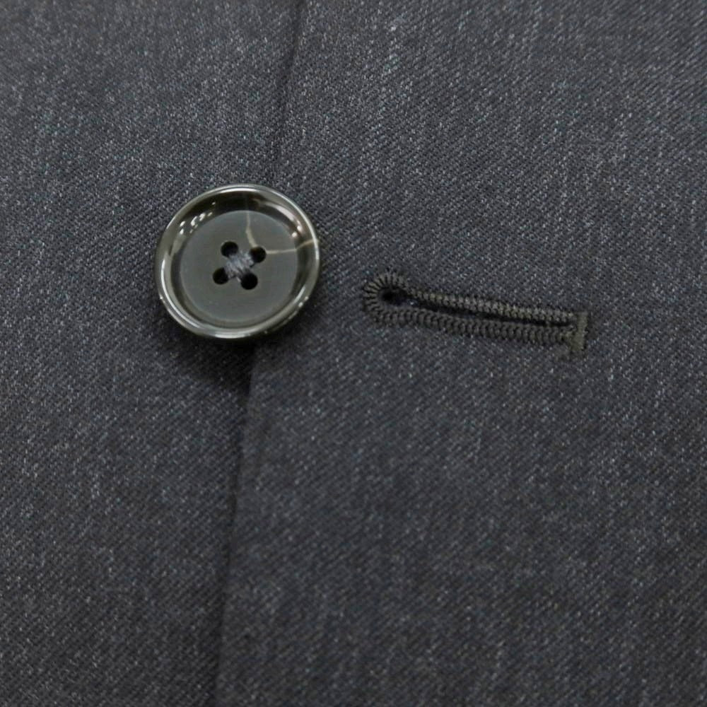 【中古】ポールスチュアート PAUL STUART ウール 2つボタンスーツ ダークグレー【 48L 】【 状態ランクC 】【 メンズ 】