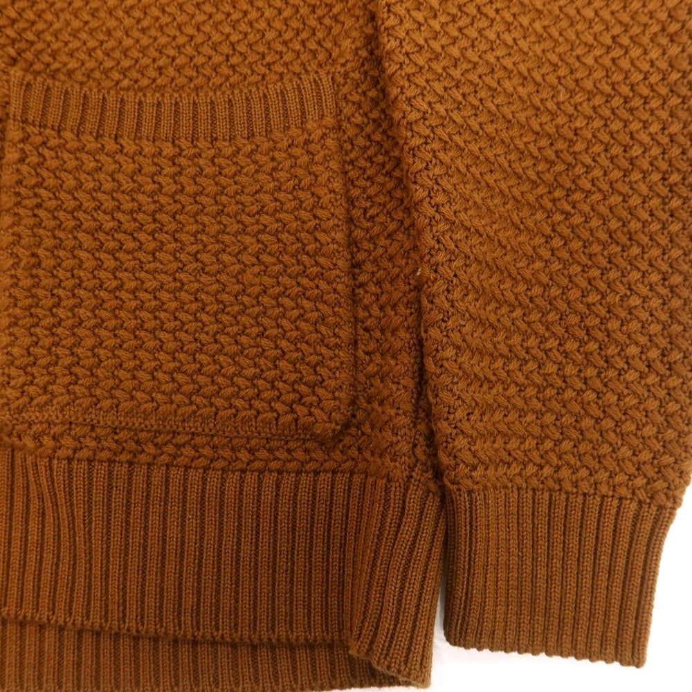 【中古】ラルディーニ LARDINI ウール ショールカラー カーディガン ブラウン【 50 】【 状態ランクA 】【 メンズ 】