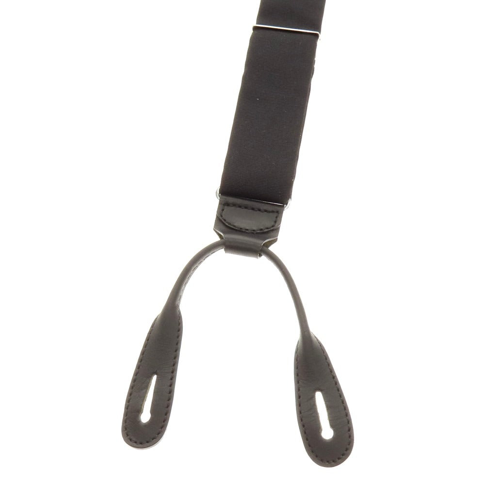 【中古】バーニーズニューヨーク BARNEYS NEWYORK (カマーバンド、サスペンダー、蝶ネクタイ) タキシード 3点セット ブラック【 状態ランクB 】【 メンズ 】