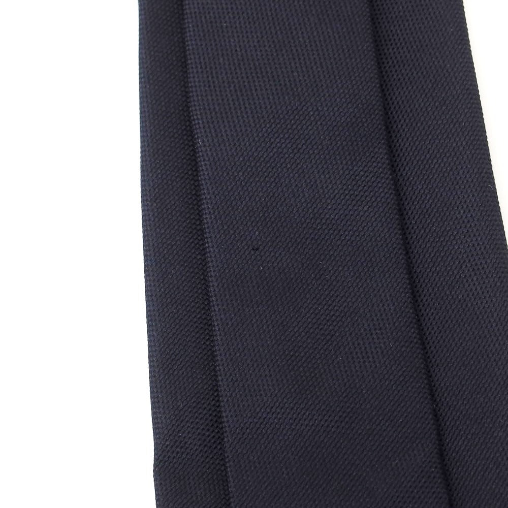 【中古】グッチ GUCCI シルク 無地ネクタイ ダークネイビー【 状態ランクB 】【 メンズ 】