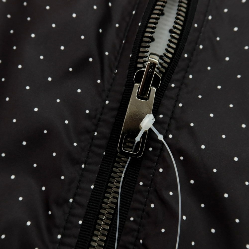 【中古】ドルチェアンドガッバーナ DOLCE&GABBANA リバーシブル ポリエステル ドット ジップアップブルゾン ブラックxホワイト【 48 】【 状態ランクB 】【 メンズ 】