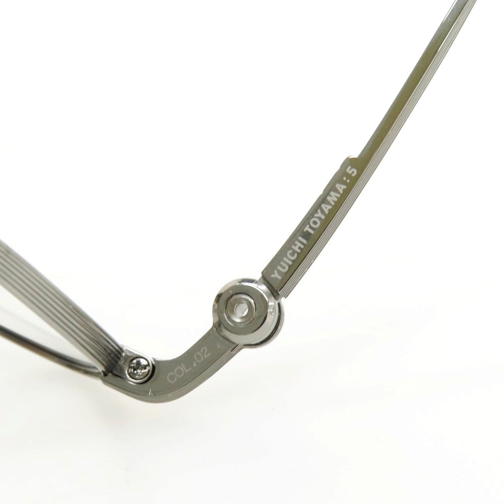 【中古】ユウイチ トヤマ YUICHI TOYAMA :5 BANKSIDE BANKSIDE メガネ シルバー【 46□22 145 】【 状態ランクA 】【 メンズ 】