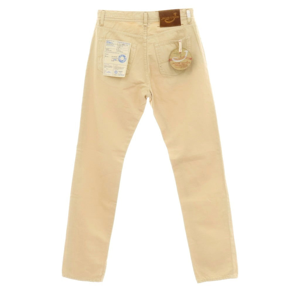 【中古】ヤコブコーエン JACOB COHEN J610 コットンヘンプ 5ポケットパンツ ベージュ【 33 】【 状態ランクA 】【 メンズ 】