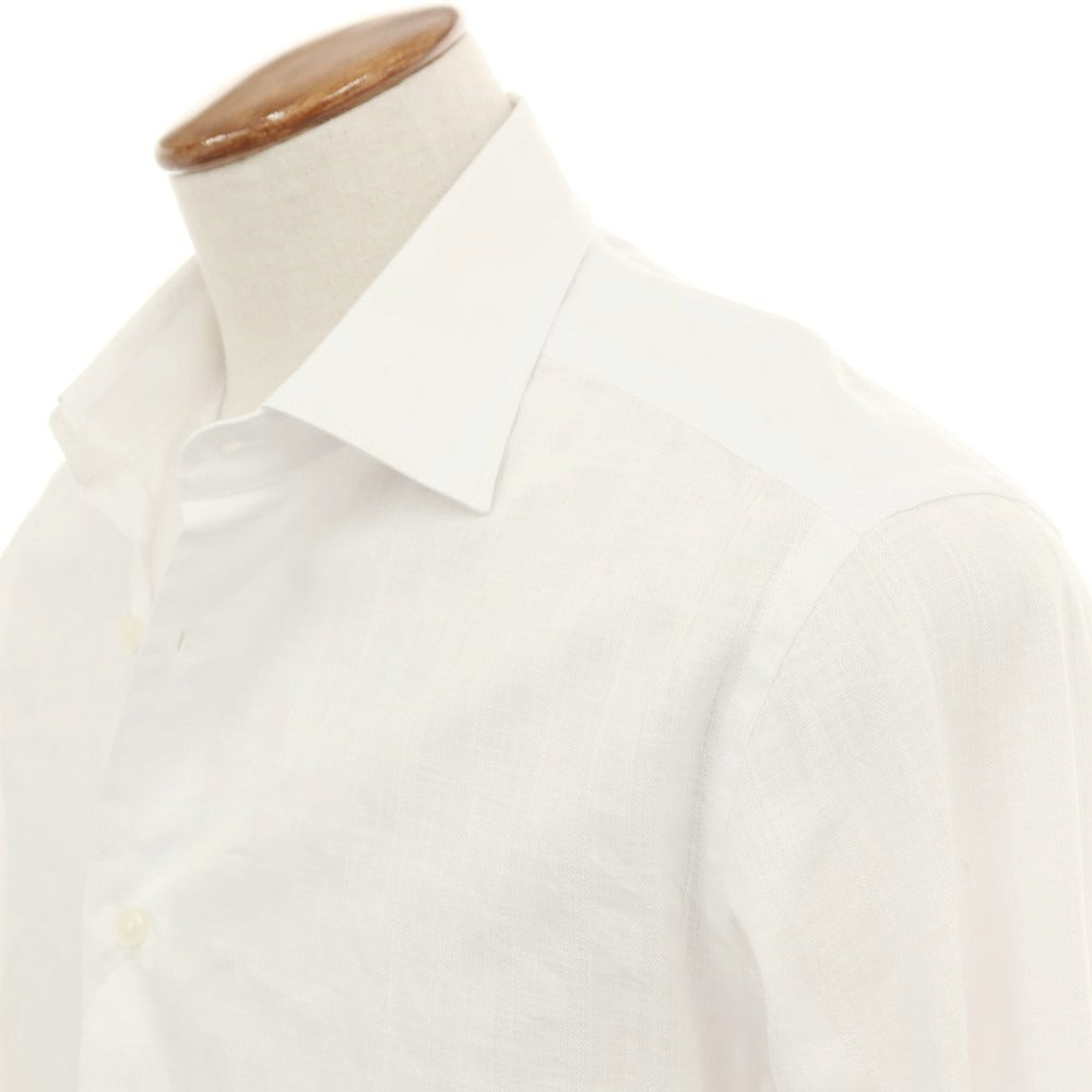 【中古】ロバートフリードマン Robert Friedman コットン カジュアルシャツ ホワイト【サイズ40】【 状態ランクB 】【 メンズ 】