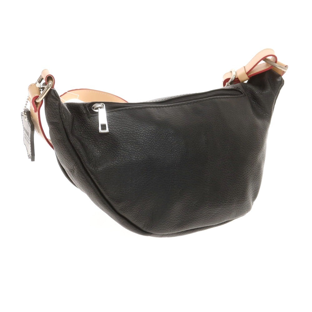 【中古】モードフルーレ MODE FOURRURE レザー ボディバッグ ブラック【 状態ランクB 】【 メンズ 】