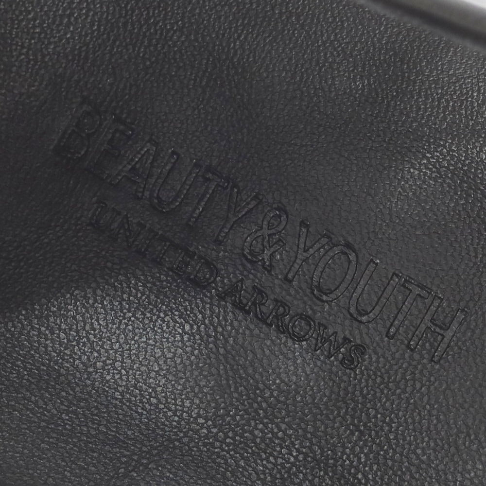 【中古】ビューティアンドユースユナイテッドアローズ BEAUTY&YOUTH UNITED ARROWS レザー ローファー ブラック【 27 】【 状態ランクB 】【 メンズ 】