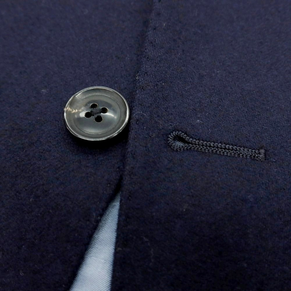 【中古】アザブテーラー azabu tailor ウール 2つボタンスーツ ネイビー【 40 】【 状態ランクC 】【 メンズ 】