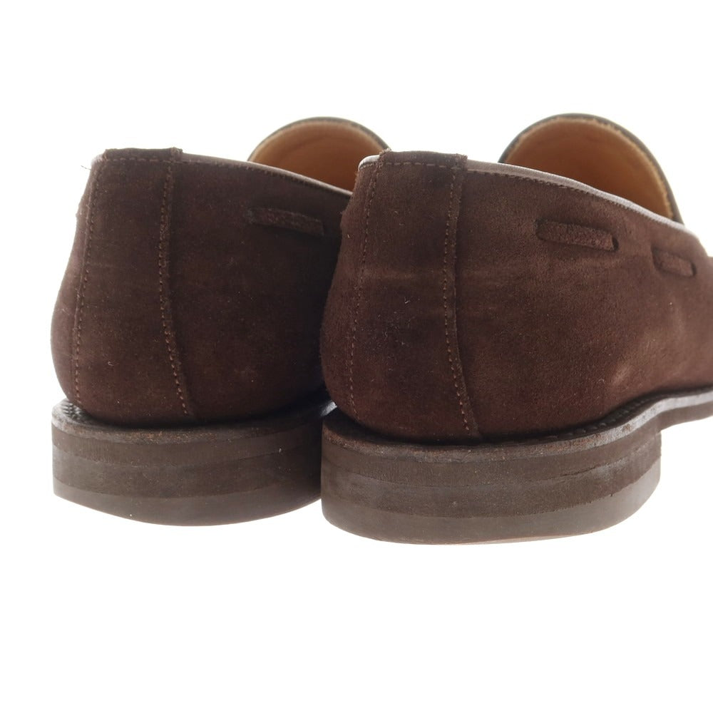 【中古】バーウィック BERWICK スエード タッセル ローファー ブラウン【 7 】【 状態ランクC 】【 メンズ 】