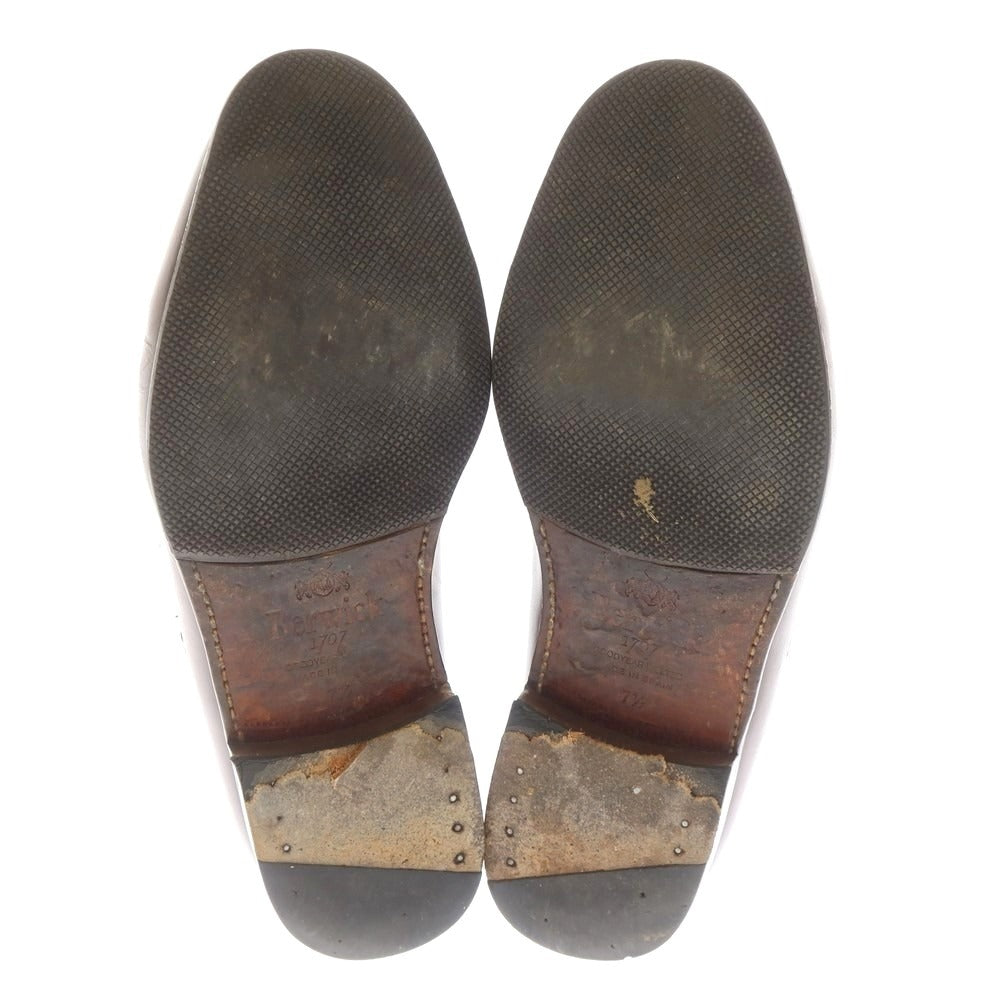 【中古】バーウィック BERWICK タッセル ローファー ブラウン【 7 1/2 】【 状態ランクD 】【 メンズ 】