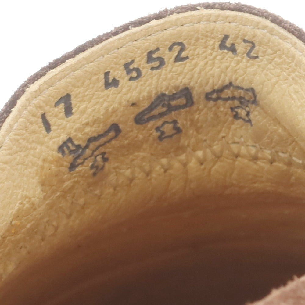 【中古】シップス SHIPS スエード コインローファー ブラウン【 42 】【 状態ランクC 】【 メンズ 】