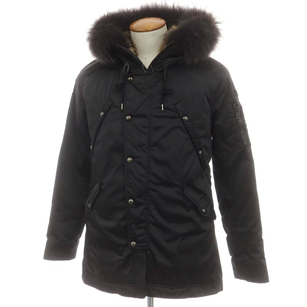 【中古】タトラス TATRAS ポリエステル N-3B ダウンコート ブラック【 2 】【 状態ランクB 】【 メンズ 】