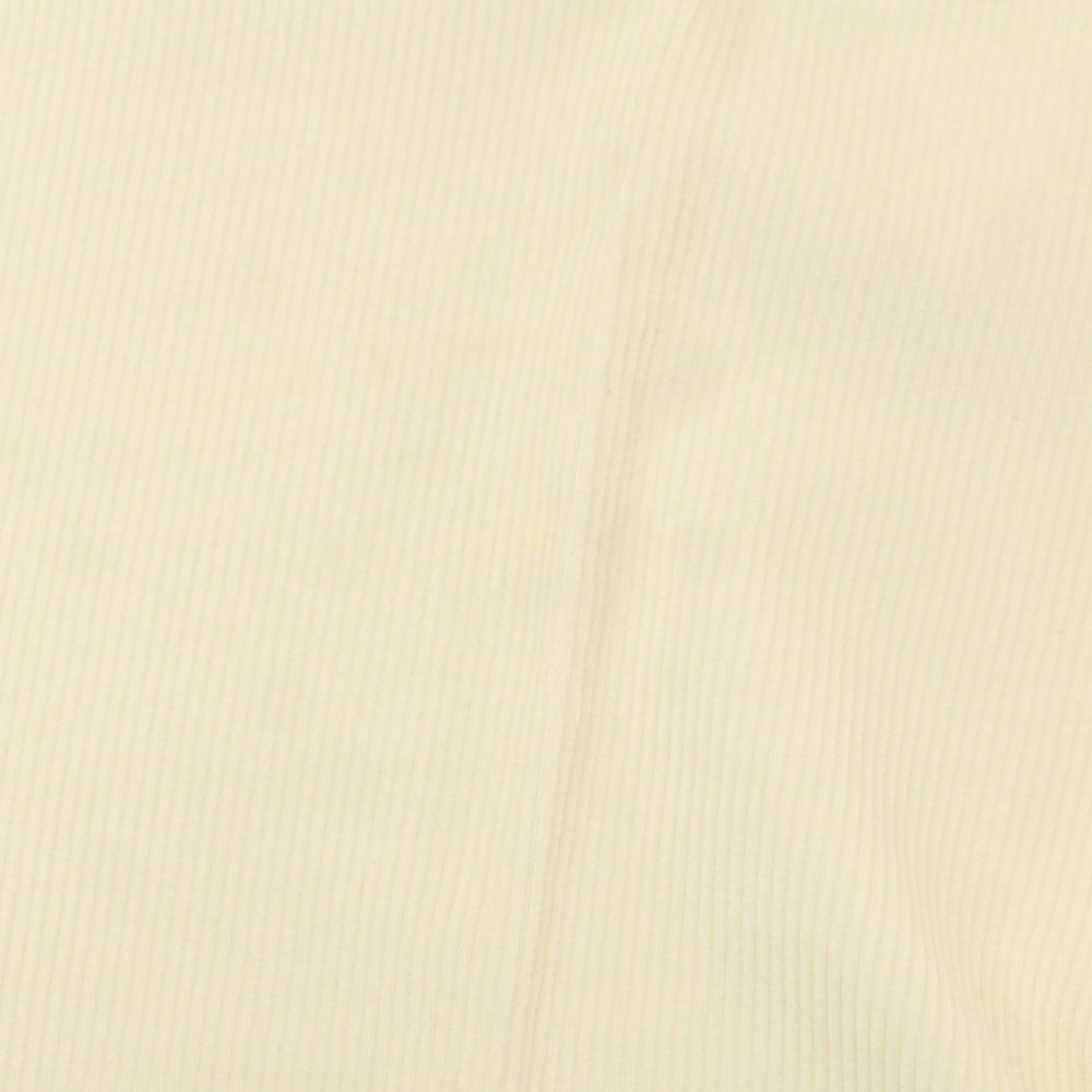 【中古】タイユアタイ TIE YOUR TIE コットン 中太畝 コーデュロイパンツ アイボリー【 50 】【 状態ランクB 】【 メンズ 】