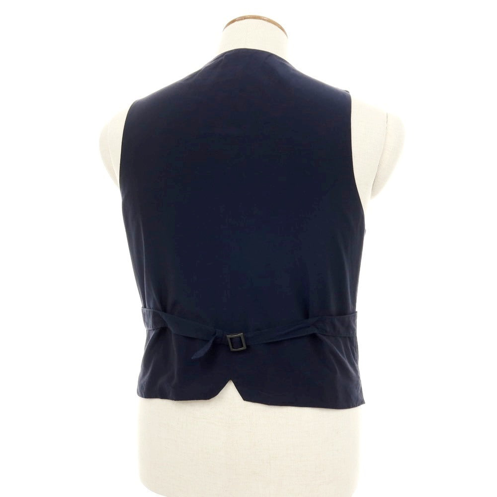 【SALE30%OFF/返品不可】【中古】ボリオリ BOGLIOLI K.JACKET コットン カジュアル系ジレ ベスト ブラックxネイビー【 サイズ46 】【 状態ランクB 】【 メンズ 】