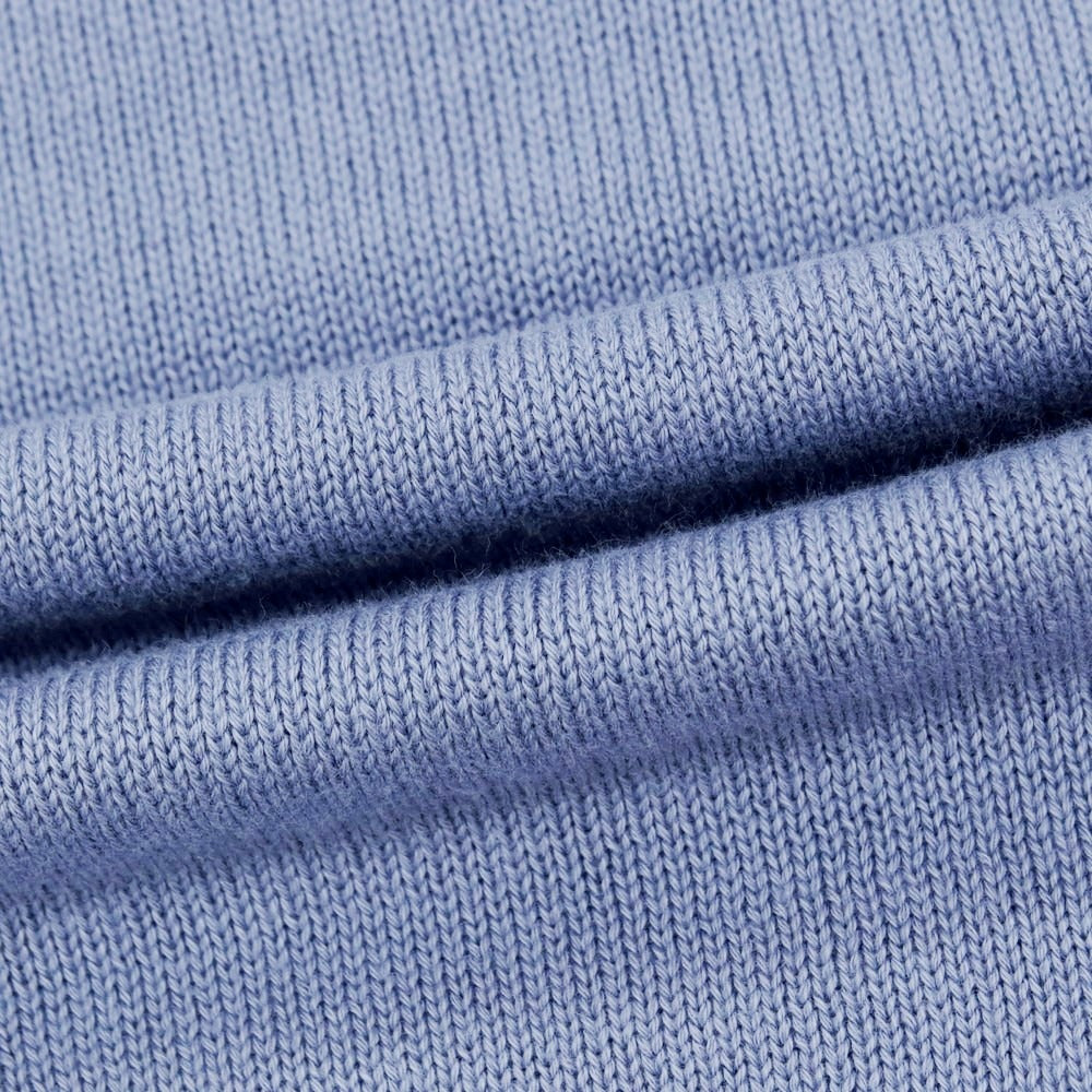 【中古】アレッサンドロルッピ Alessandro Luppi コットン 半袖クルーネックニット ダスティブルー【 46 】【 状態ランクA 】【 メンズ 】