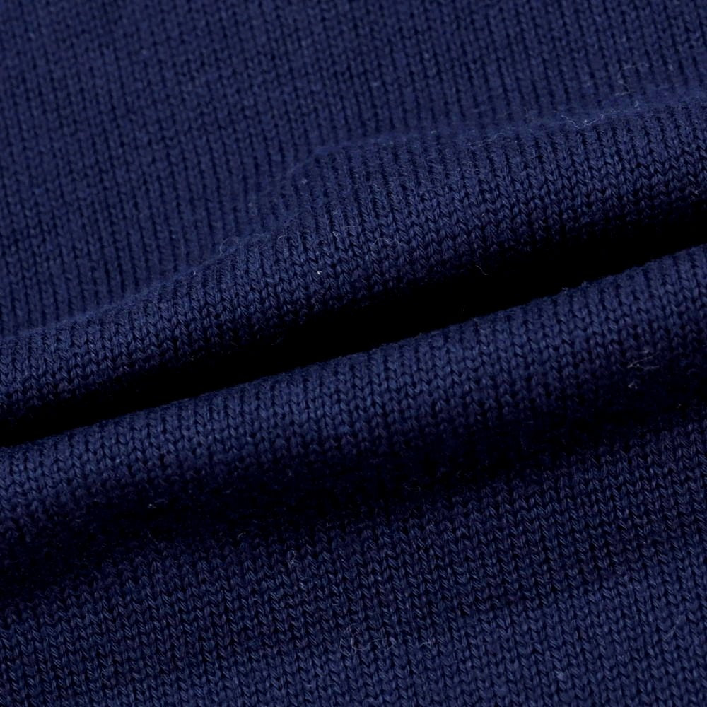 【中古】アレッサンドロルッピ Alessandro Luppi コットン 半袖クルーネックニット ネイビー【 48 】【 状態ランクB 】【 メンズ 】