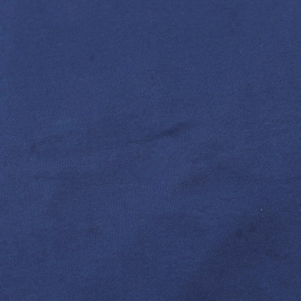 【中古】ドルモア DRUMOHR コットン クルーネック 半袖 プルオーバーニット ライトネイビー【 46 】【 状態ランクB 】【 メンズ 】