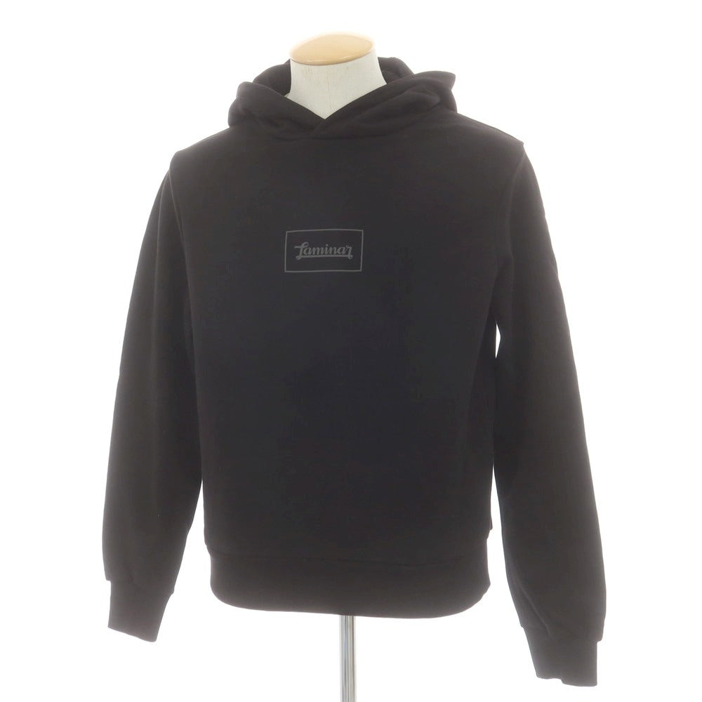 【中古】ヘルノ Herno コットン スウェット プルオーバー パーカー ブラック【 44 】【 状態ランクB 】【 メンズ 】