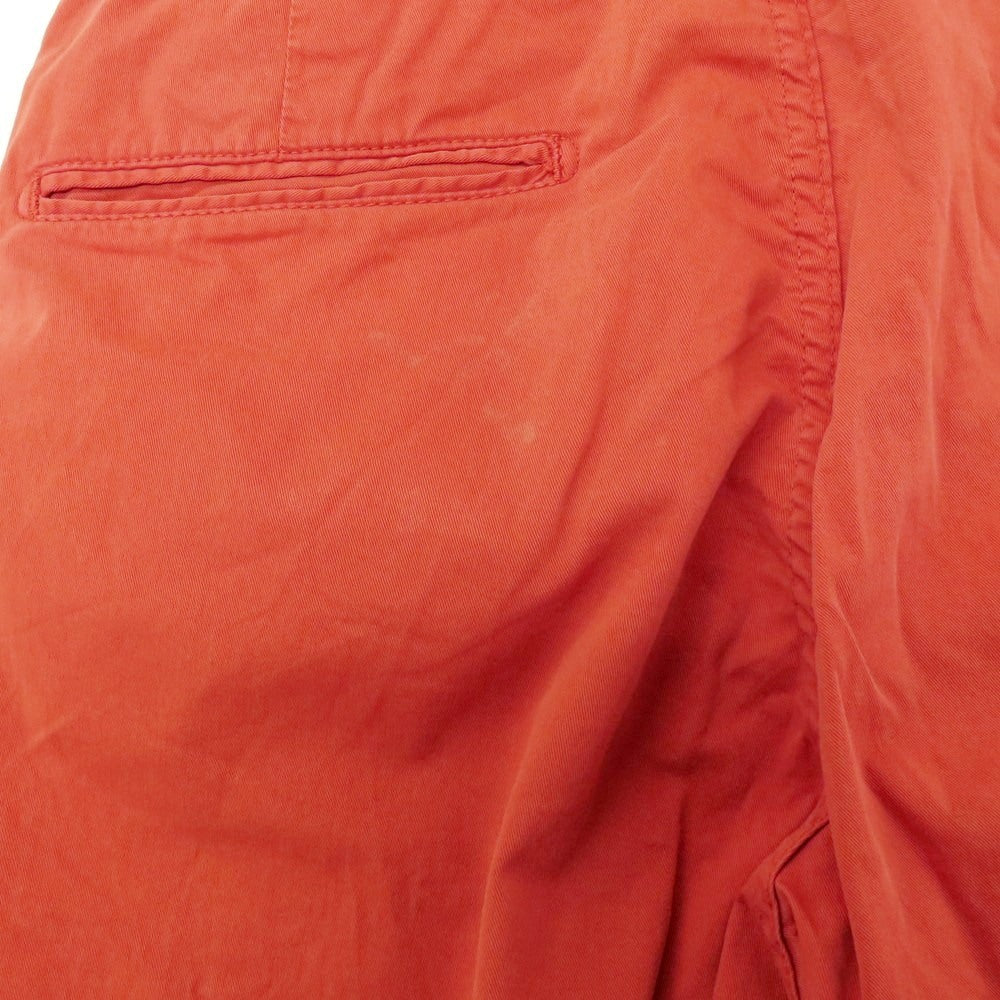 【中古】アスペジ ASPESI ストレッチ ツイルコットン ショートパンツ オレンジ【 46 】【 状態ランクC 】【 メンズ 】