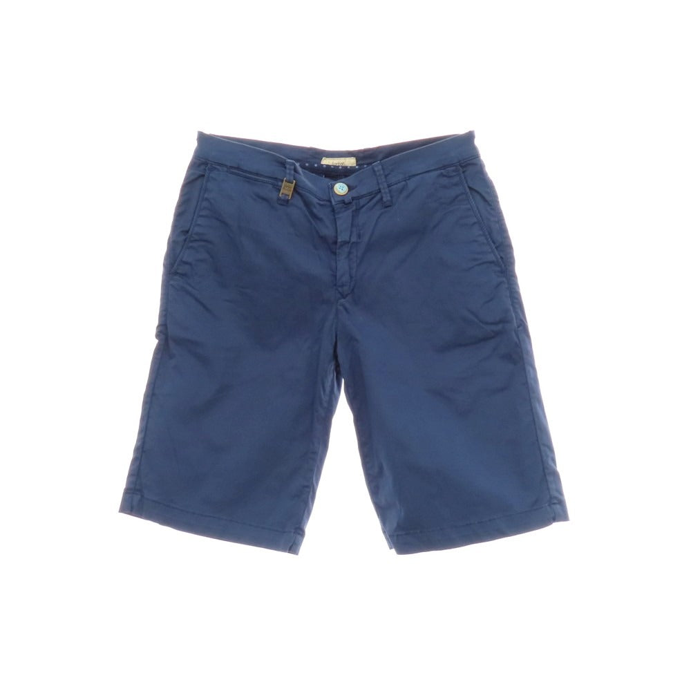 【中古】バルバティ Barbati ストレッチ コットン ショートパンツ ネイビー【 46 】【 状態ランクC 】【 メンズ 】