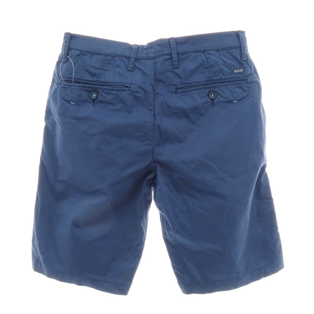 【中古】バルバティ Barbati ストレッチ コットン ショートパンツ ネイビー【 46 】【 状態ランクC 】【 メンズ 】