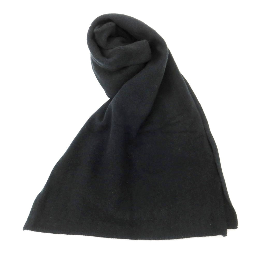 【中古】クルチアーニ CRUCIANI カシミヤ マフラー ブラック【 状態ランクB 】【 メンズ 】