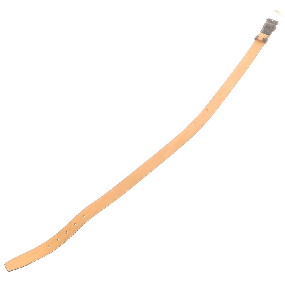 【中古】アンドレア ダミコ Andrea DAMICO レザー ベルト ダークブラウン【 80/95 】【 状態ランクC 】【 メンズ 】