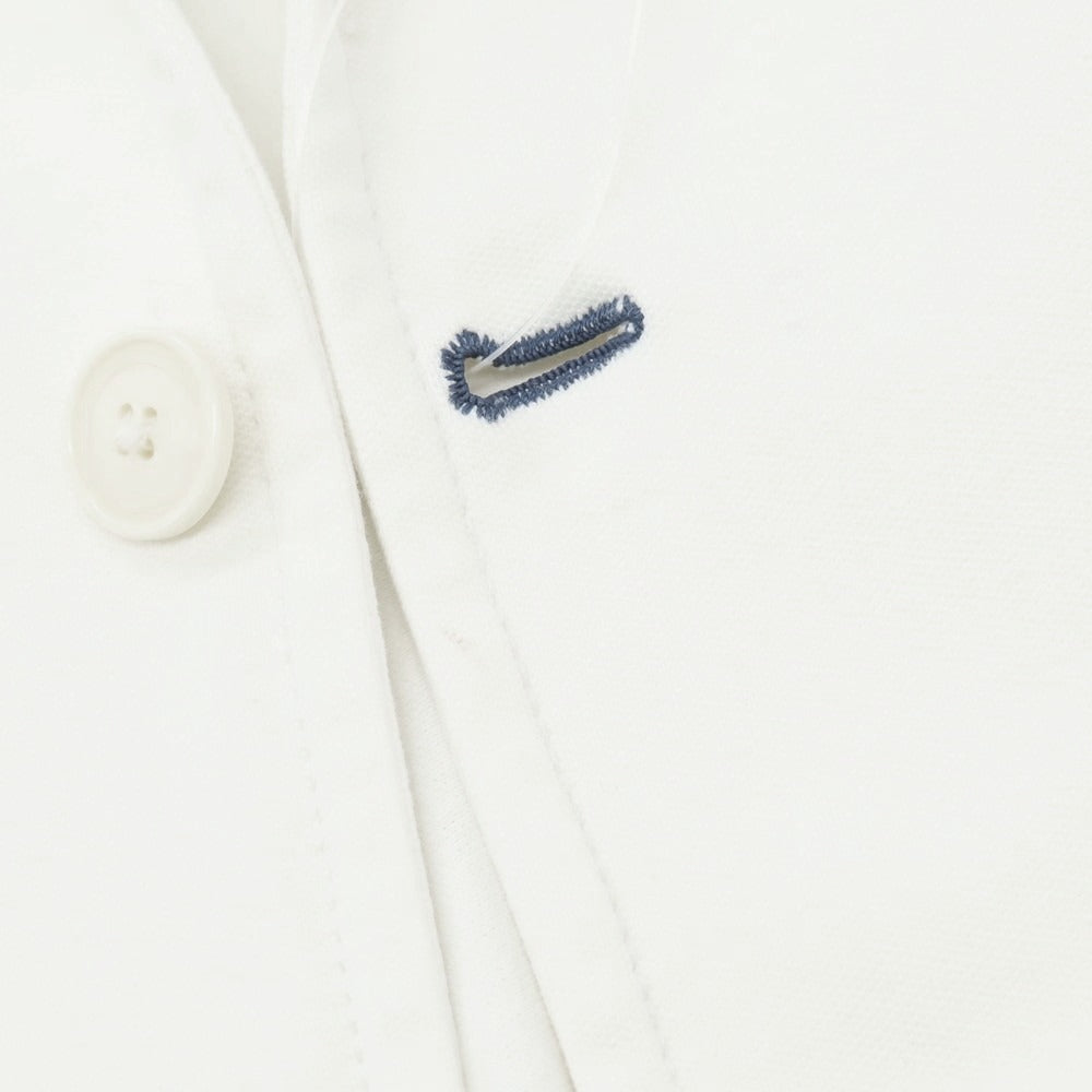 【中古】チルコロ1901 CIRCOLO 1901 コットンジャージー カジュアルジャケット ホワイト【 44 】【 状態ランクC 】【 メンズ 】