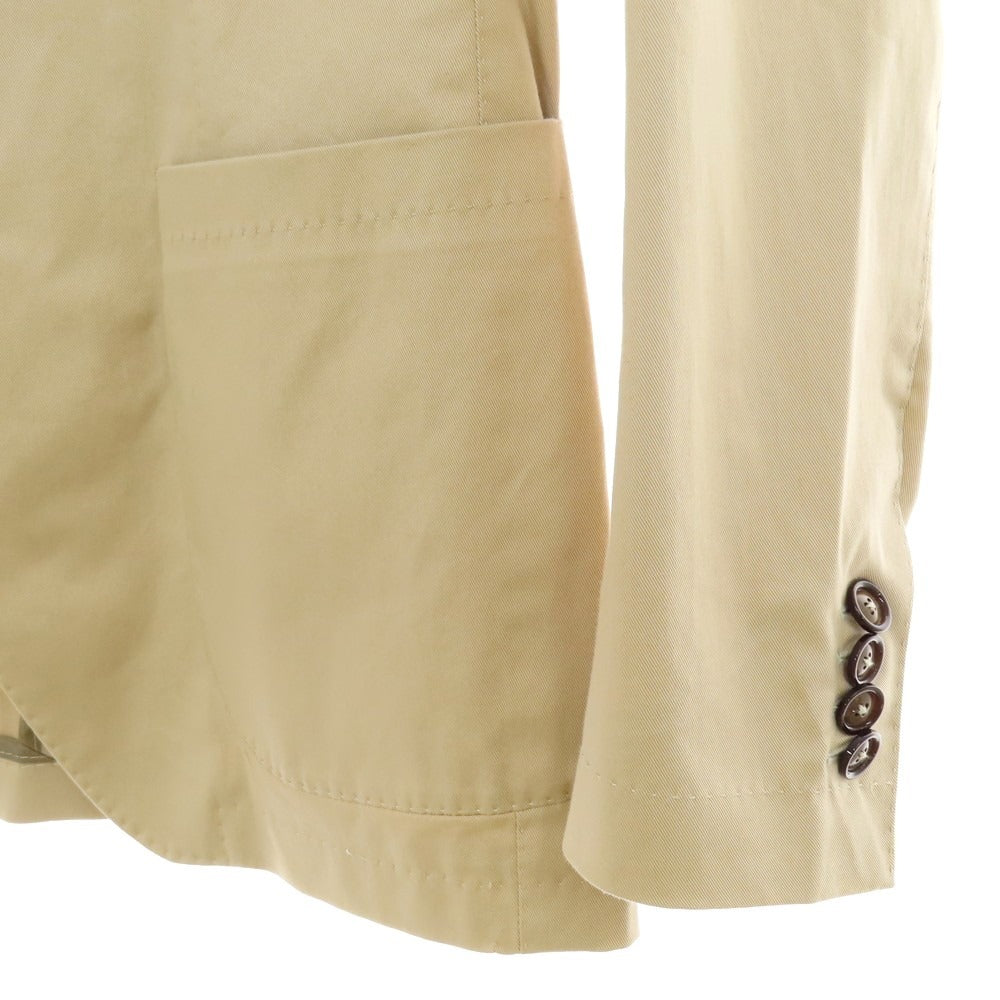 【中古】タリアトーレ TAGLIATORE ストレッチコットン カジュアルジャケット ダークベージュ【 44 】【 状態ランクB 】【 メンズ 】