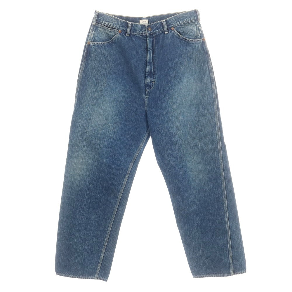 【中古】シオタ CIOTA コットン系 ジーンズ デニムパンツ ブルー【 表記なし(XL位) 】【 状態ランクB 】【 メンズ 】