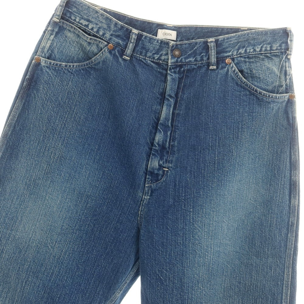【中古】シオタ CIOTA コットン系 ジーンズ デニムパンツ ブルー【 表記なし(XL位) 】【 状態ランクB 】【 メンズ 】