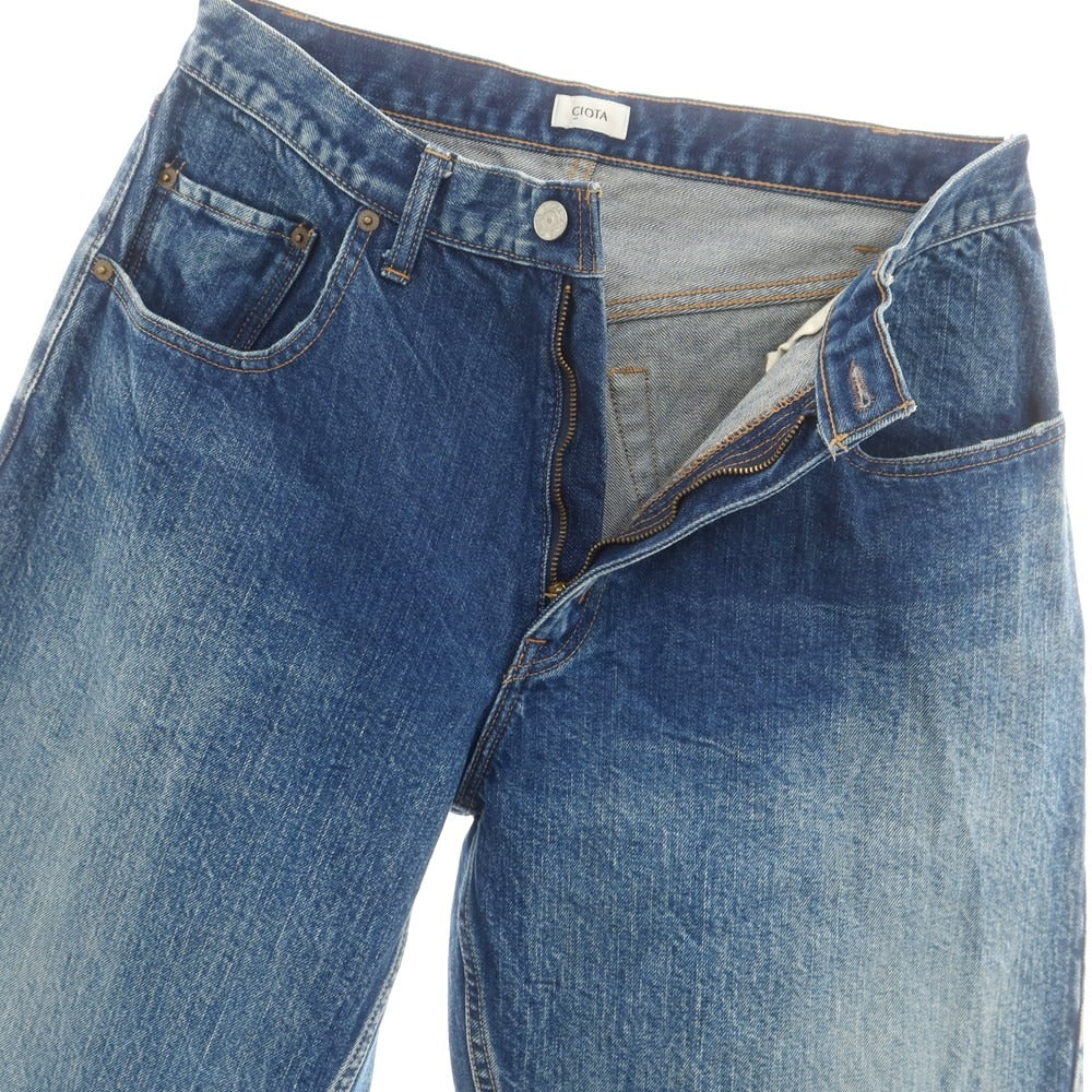 【中古】シオタ CIOTA コットン ジーンズ デニムパンツ ブルー【 32 】【 状態ランクB 】【 メンズ 】