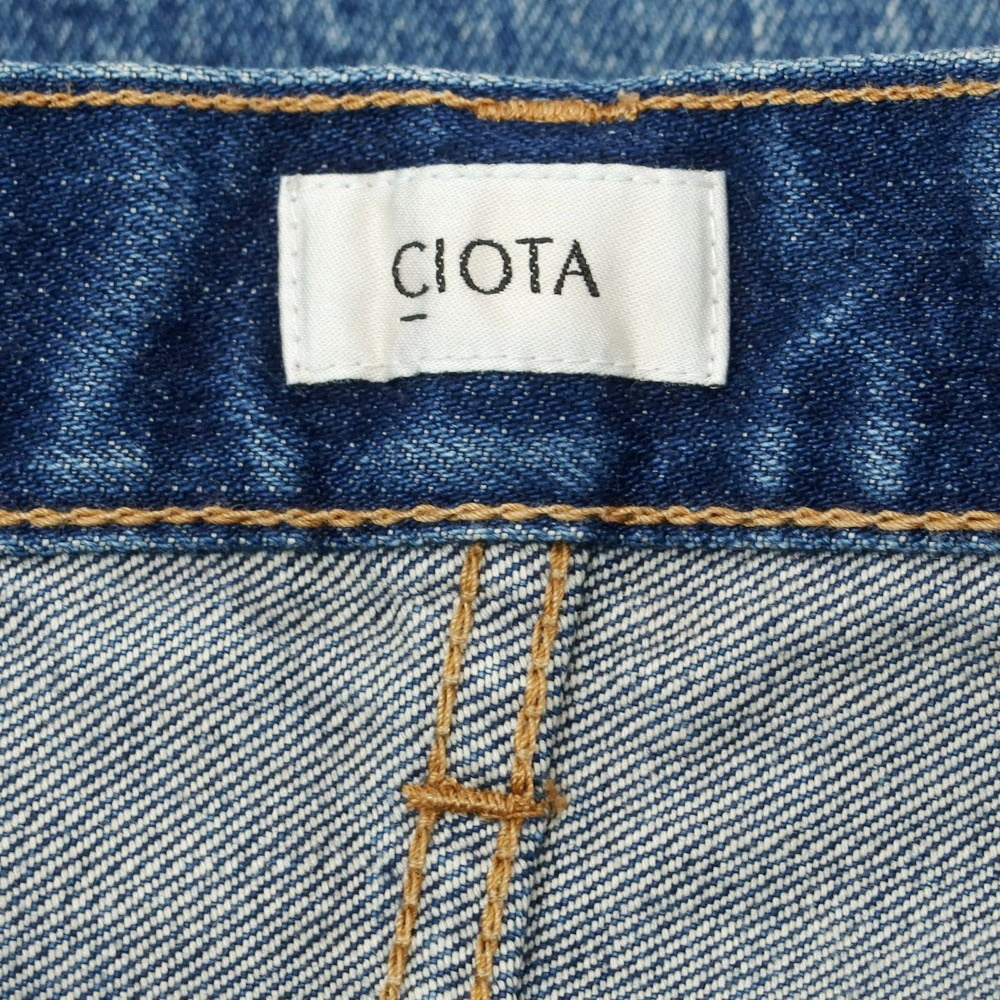 【中古】シオタ CIOTA コットン ジーンズ デニムパンツ ブルー【 32 】【 状態ランクB 】【 メンズ 】