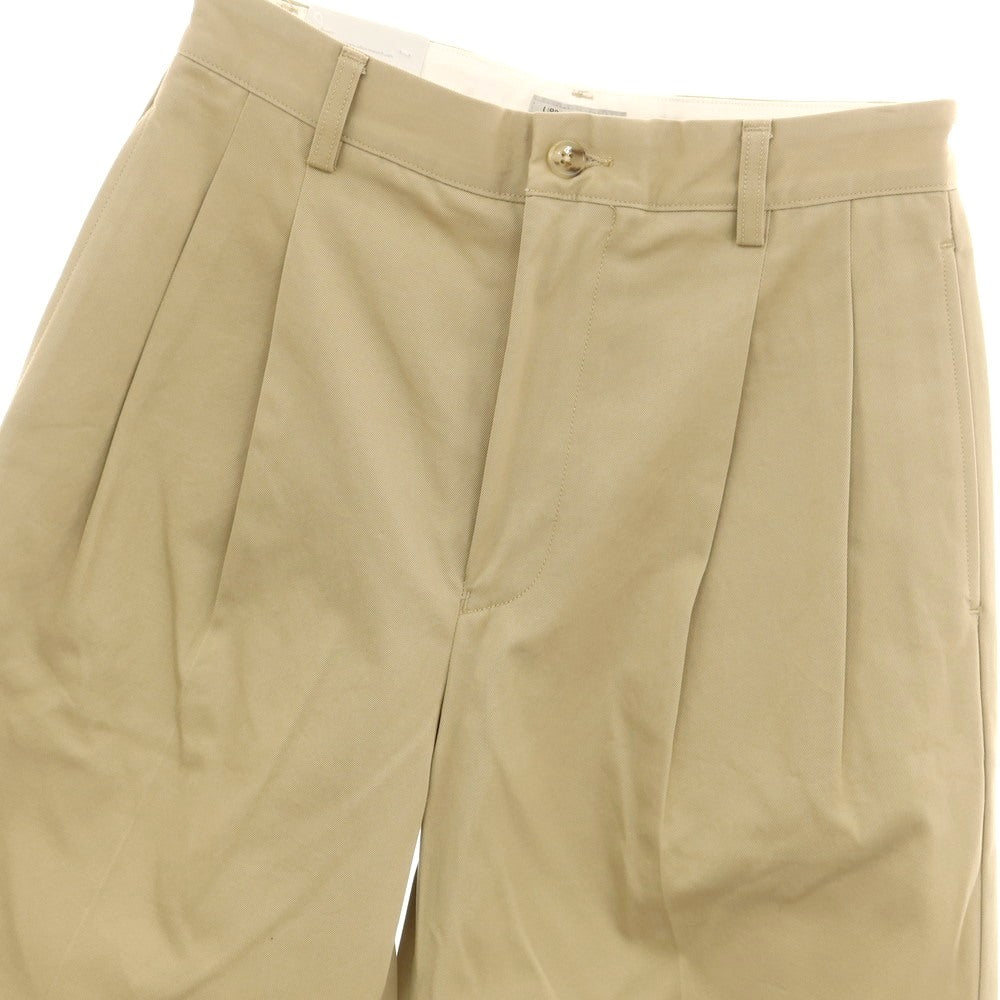 【中古】【未使用】シオタ CIOTA × URBAN RESEARCH ニドムチノトラウザー チノパンツ ベージュ【 M 】【 状態ランクS 】【 メンズ 】