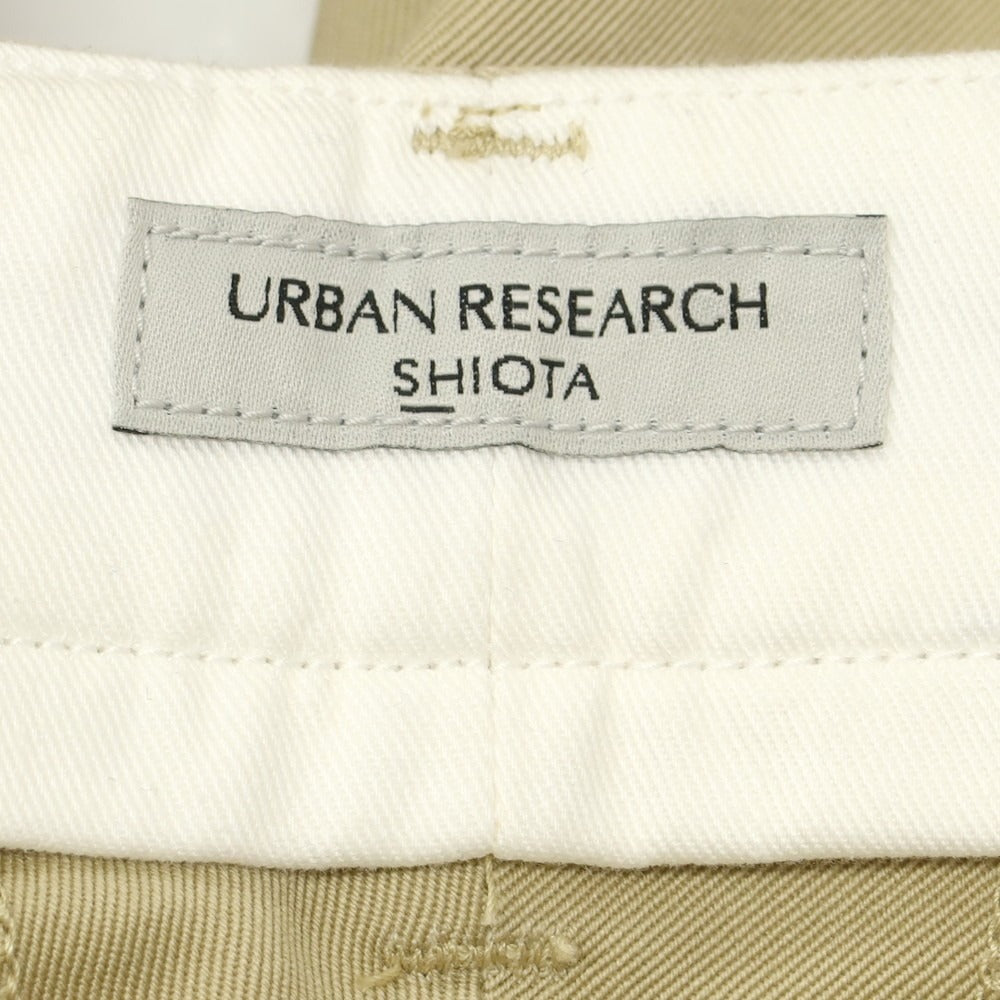 【中古】【未使用】シオタ CIOTA × URBAN RESEARCH ニドムチノトラウザー チノパンツ ベージュ【 M 】【 状態ランクS 】【 メンズ 】