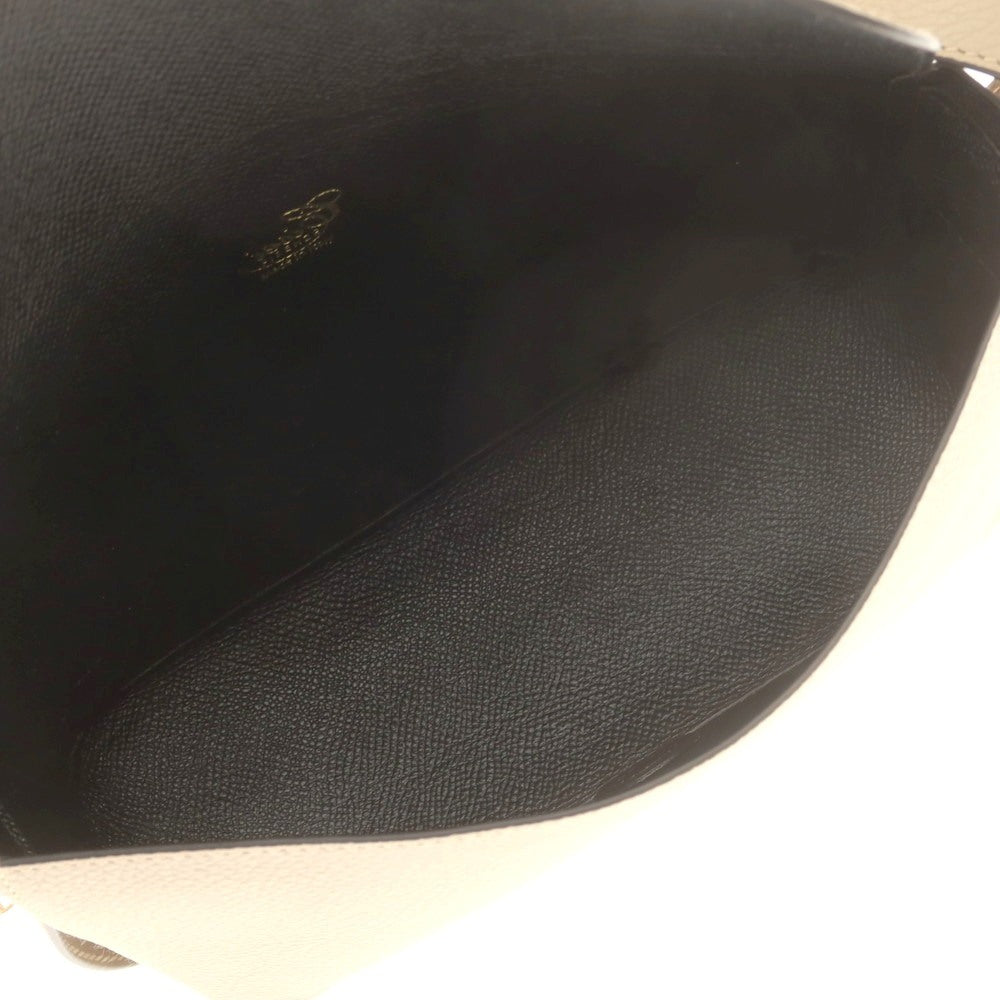 【中古】シセイ Cisei 1243 LD SHOULDER レザー ショルダーバッグ ベージュ【 状態ランクA 】【 メンズ 】