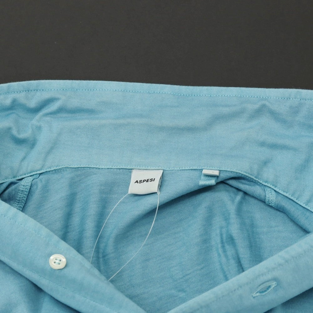 【中古】アスペジ ASPESI コットン 半袖ポロシャツ ライトブルー【 XS 】【 状態ランクB 】【 メンズ 】