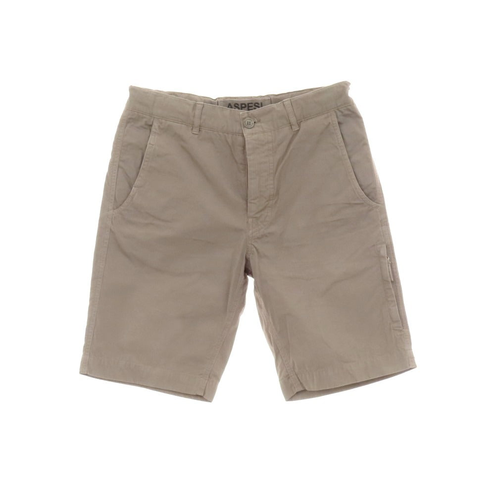 【中古】アスペジ ASPESI コットン イージーショートパンツ アッシュブラウン【 44 】【 状態ランクB 】【 メンズ 】