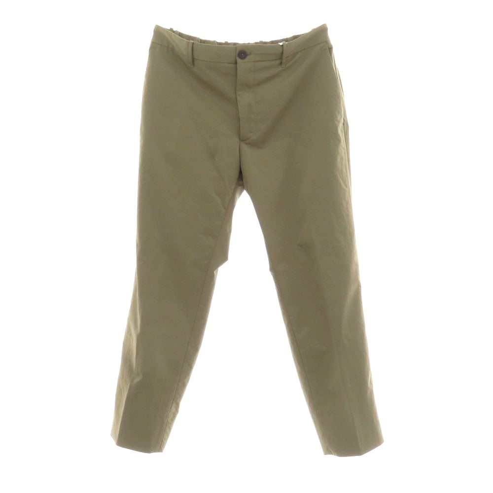 【中古】インコテックス スローウェア INCOTEX SLOWEAR TEKNOSARTORIAL ポリエステル イージスラックスパンツ オリーブ【 48 】【 状態ランクB 】【 メンズ 】